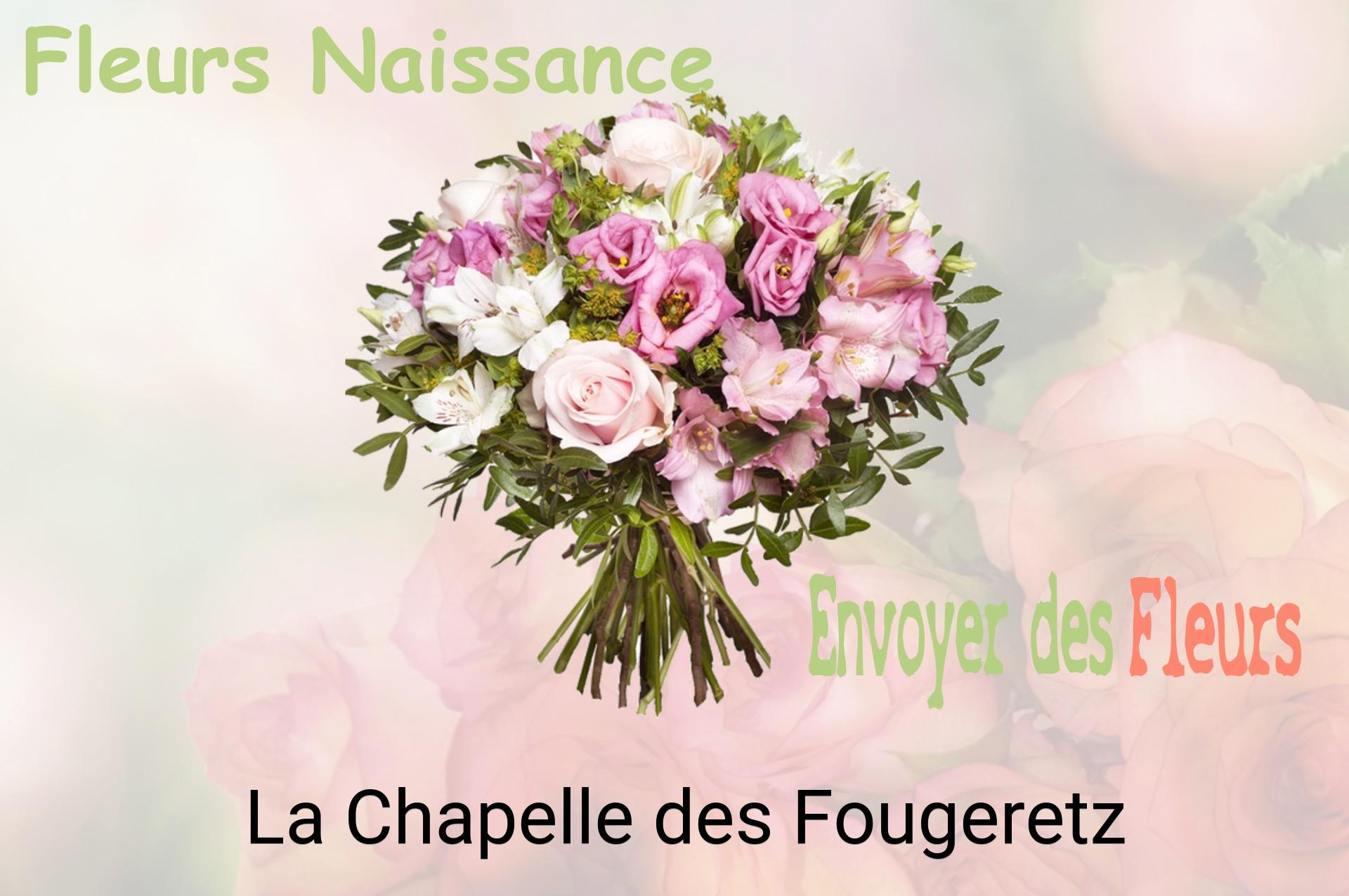 Bouquet de fleurs de naissance livré à La Chapelle-des-Fougeretz